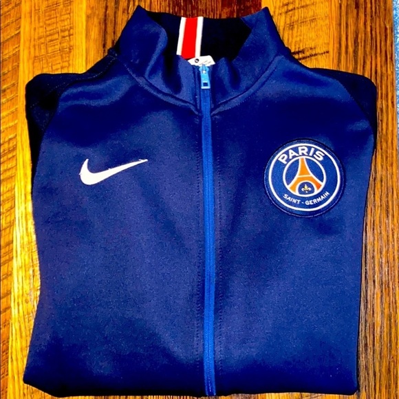 EUC Paris Saint-Germain warm up fan jacket - Picture 1 of 9
